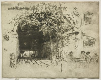 The Traghetto af James McNeill Whistler