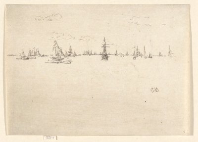 Tårnskibet, fra Jubilæumssættet af James Abbott McNeill Whistler