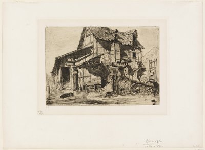Den usikre bolig af James Abbott McNeill Whistler