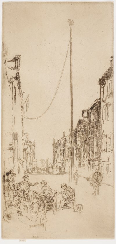Den venetianske mast af James Abbott McNeill Whistler