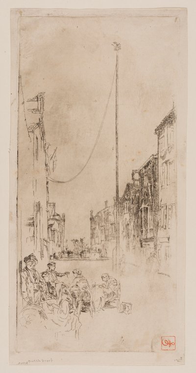 Den venetianske mast af James Abbott McNeill Whistler
