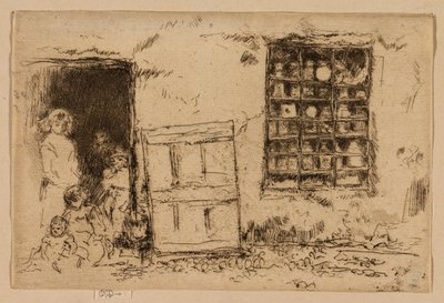 Landsbyens sødebutik af James Abbott McNeill Whistler