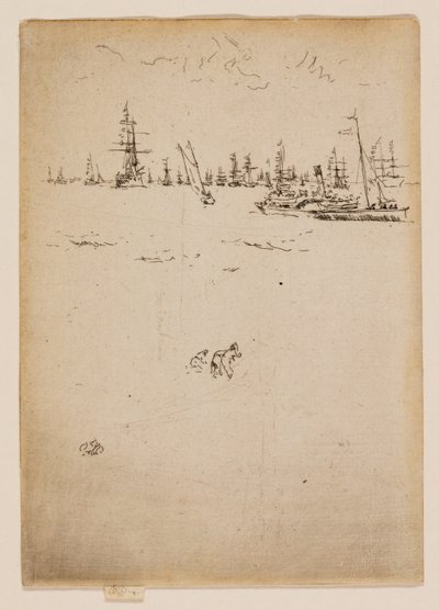 De besøgendes båd af James McNeill Whistler