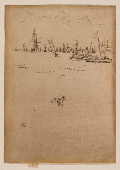 De besøgendes båd af James McNeill Whistler