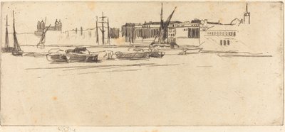 Det Hvide Tårn af James Abbott McNeill Whistler