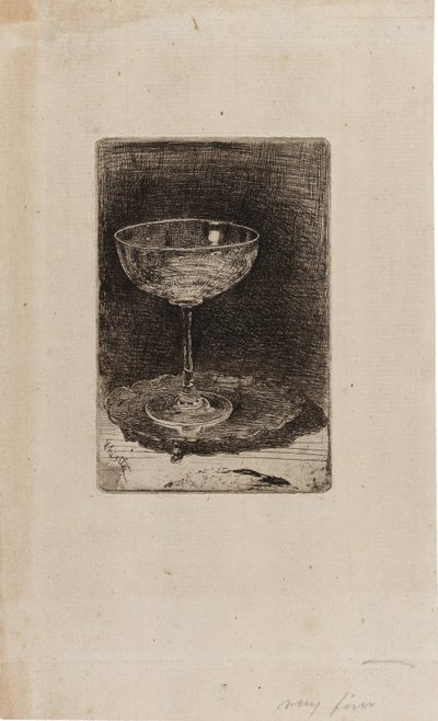 Vinglasset af James Abbott McNeill Whistler