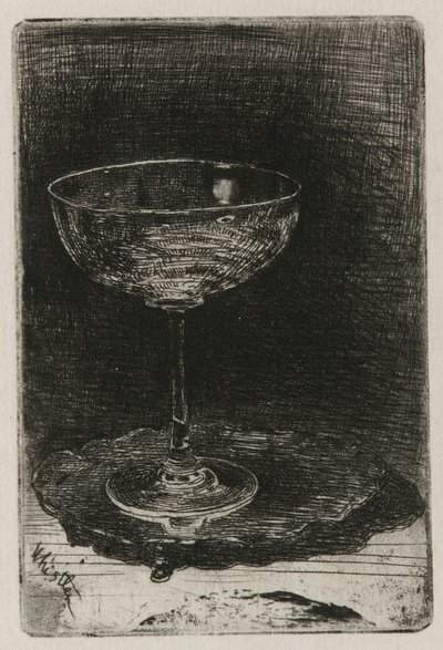 Vinglasset af James Abbott McNeill Whistler