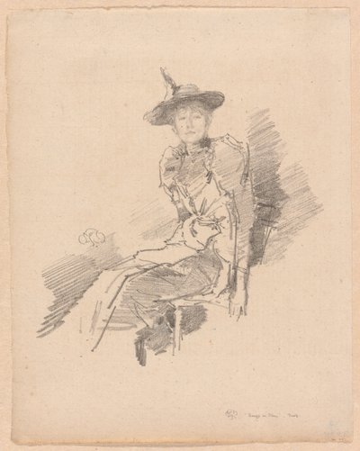 Den bevingede hat af James Abbott McNeill Whistler