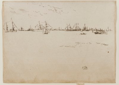 Troppeskibe af James Abbott McNeill Whistler