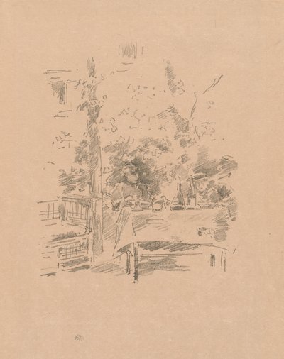 En-til-en i haven af James Abbott McNeill Whistler
