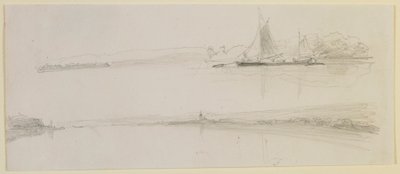 To scener på en flod af James Abbott McNeill Whistler