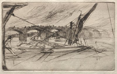 Vauxhall Bridge af James McNeill Whistler