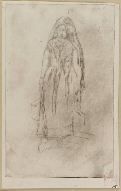 Venetiansk vandbærer af James Abbott McNeill Whistler
