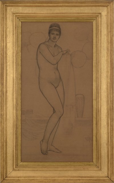 Venus (stående nøgen) af James Abbott McNeill Whistler