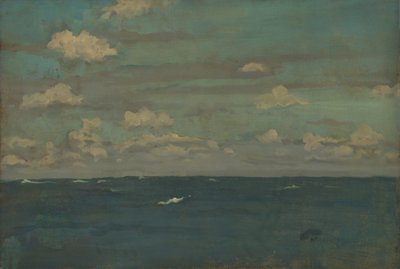 Violet og sølv - det dybe hav af James McNeill Whistler