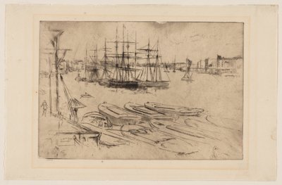 Wapping - Poolen af James Abbott McNeill Whistler