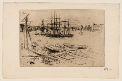 Wapping - Poolen af James Abbott McNeill Whistler