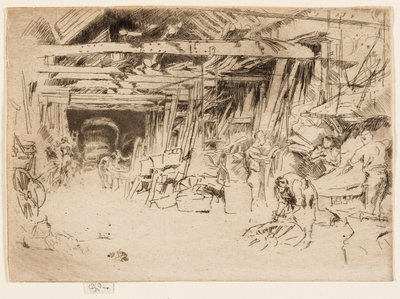 Wheelwright af James Abbott McNeill Whistler