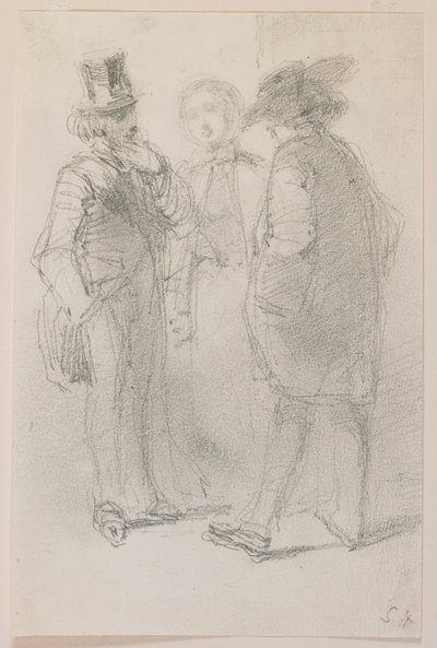 Whistler med venner af James Abbott McNeill Whistler