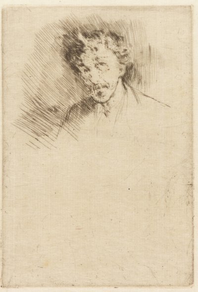 Whistler med White Lock af James Abbott McNeill Whistler