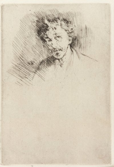 Whistler med White Lock af James Abbott McNeill Whistler