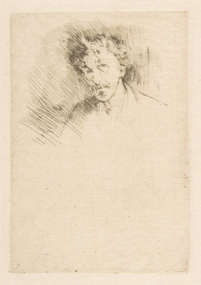 Whistler med den hvide hårlok af James McNeill Whistler