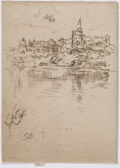 Windsor Castle af James Abbott McNeill Whistler