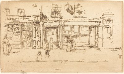 York Street, Westminster af James Abbott McNeill Whistler