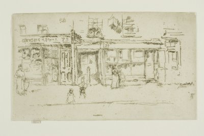 York Street, Westminster af James Abbott McNeill Whistler