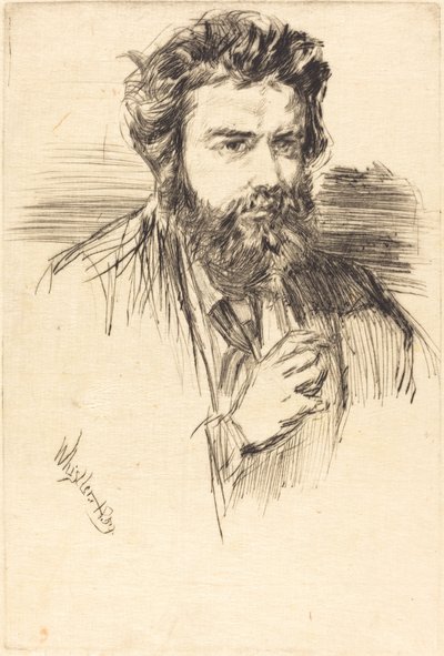 Z. Astruc, redaktør af Kunstneren af James Abbott McNeill Whistler