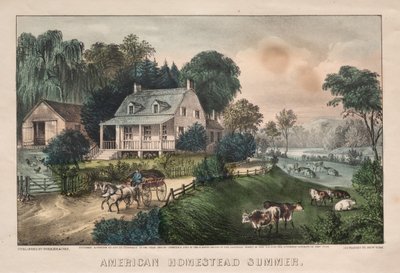 American Homestead, sommer af James Merritt Ives