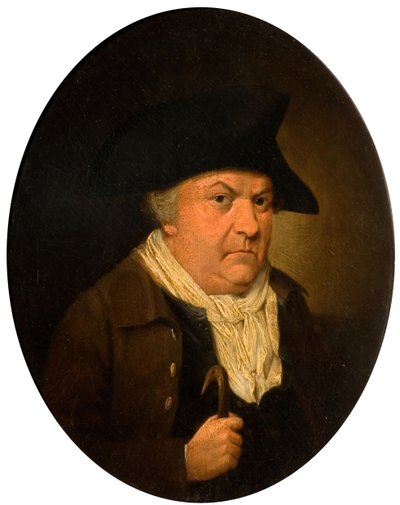Portræt af John Freeth, 1750-1800. af James Millar