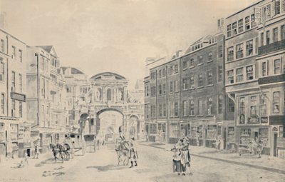 Vest for Temple Bar, 1772, 1920 af James Miller