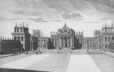 Blenheim Palace, Woodstock, Oxfordshire, midten af det 18. århundrede af James Mynde