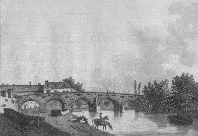 Maidstone Bridge, Kent. Pl. 2, 1787 af James Newton