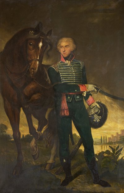 Oberst Sir John Fleming Leicester, Bt af James Northcote
