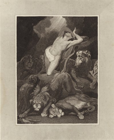 Daniel i Løvens Hule af James Northcote