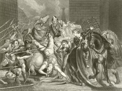 Londons borgmester dræber Wat Tyler af James Northcote