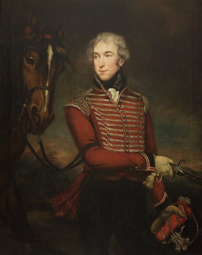 Portræt af Sir John Fleming Leicester, Bart., ca. 1802 af James Northcote