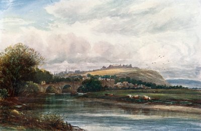 "Stirling Castle" (farvelitografi) af James Orrock