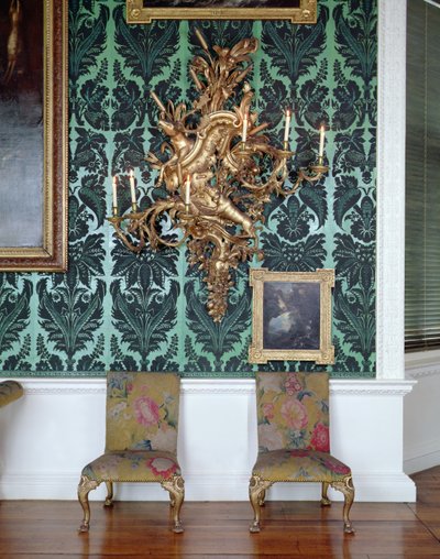 Sidestole og girandole, fra Gallery Suite, lavet af James Pascall af James Pascall