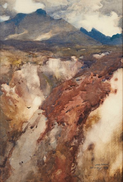 Isle of Skye (akvarel) af James Paterson