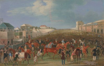 Epsom Races: The Race Over af James Pollard