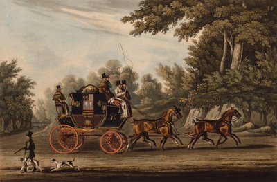 Royal Mail Coach af James Pollard