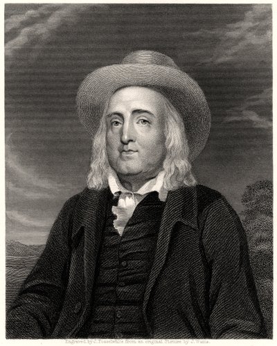 Jeremy Bentham, 1800-tallet af James Posselwhite