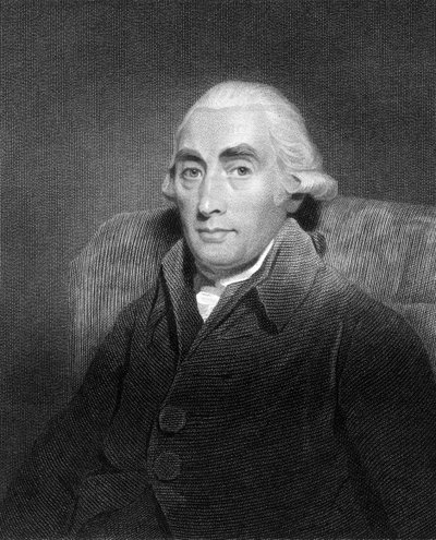 Joseph Black, skotsk fysiker og kemiker fra det 18. århundrede, 1836. af James Posselwhite