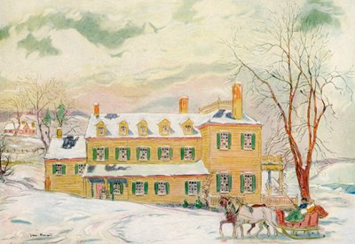The Kendall House, Virginia, USA, c1700-tallet 1921. af James Preston
