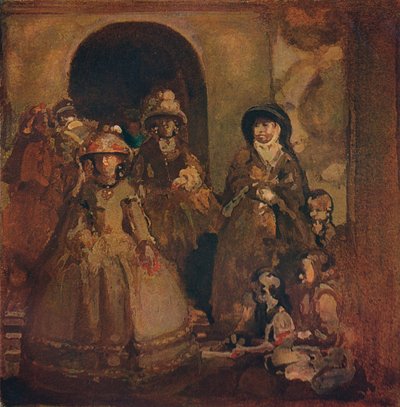 The Demimondaine, 1911 af James Pryde