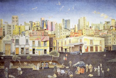 Frisør på Plaza Roldan, 2001 af James Reeve