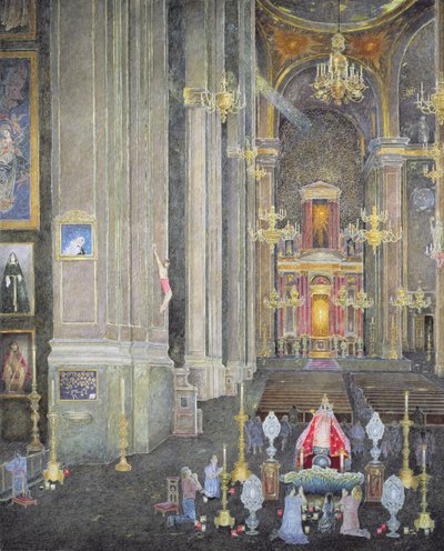 Venering af Virgen del Rosario, San Domingo-klostret, 2001 af James Reeve